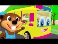 Wheels on the Bus | +More Nursery Rhymes &amp; Kids Songs | Learn Colors &amp; ABCs for Preschool Toddlers