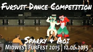 MFF 2015 Fursuit Dance Competition: Sparky & Aoi