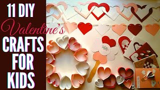 11 DIY Valentine’s Day Crafts for Kids