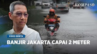 Curah Hujan Tinggi, Jakarta Timur Banjir