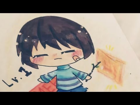 アンダーテール フリスク   描いてみた　黒歴史