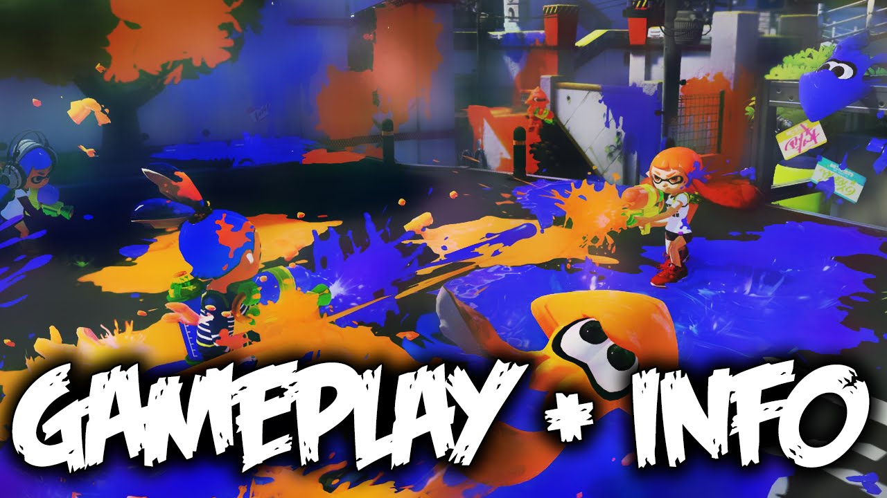 GAMEPLAY + INFORMACION | SPLATOON WII U - YouTube