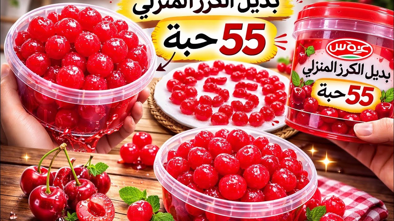 ارواحو نتعلمو كيفاش نخدمو بديل الكرز للتزيين الحلويات 