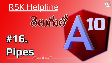 #Angular 10 in Telugu  #16  Pipes in Angular 10 in Telugu || RSK Helpline
