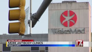 WakeMed partnering with state, federal government to open more antibody clinics