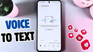 Samsung Galaxy S24 FE Guide - Easily Convert Voice Memos to Text