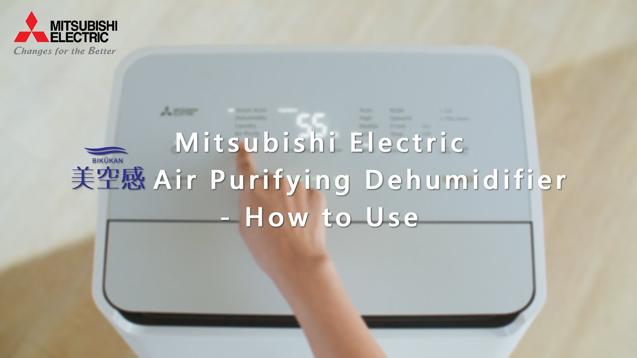 加湿器 M I T S U B I S H I Mitsubishi Electric “BIKUKAN” Air Purifying Dehumidifier】- How to