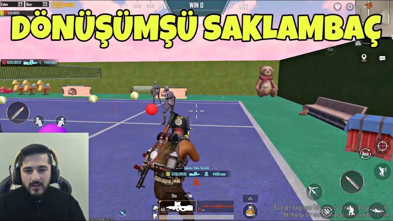 DÖNÜŞÜMLÜ SAKLAMBAÇ RPG İLE ÇOK KISA SÜRDÜ! GEBLO,AYŞO YAYIN KESİTİ)