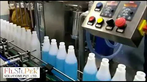 #SanitizerFilling, #Capping & #Labelling machine 50ml,100ml,250ml,500ml - Filsilpek -  +919054294961
