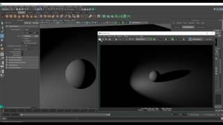 Maya_深度貼圖陰影Depth Map Shadows示範