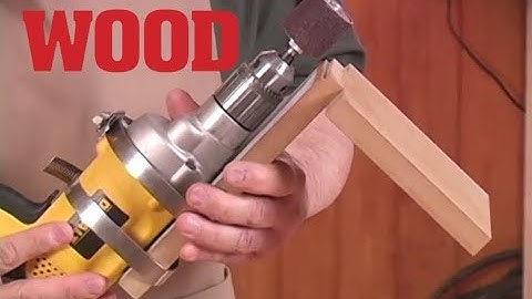 How To Turn Your Electric Drill Into a Drum Sander - WOOD magazine