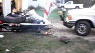98 XC 600, Single Aaen Fatty pipe