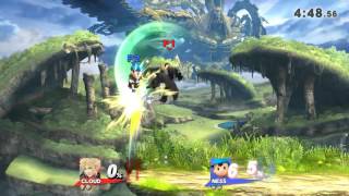 Smash bros for glory Cloud amazing combo %0 win!!! screenshot 3