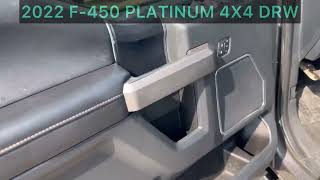 2022 FORD F450 PLATINUM SUPERCREW 4X4 DRW