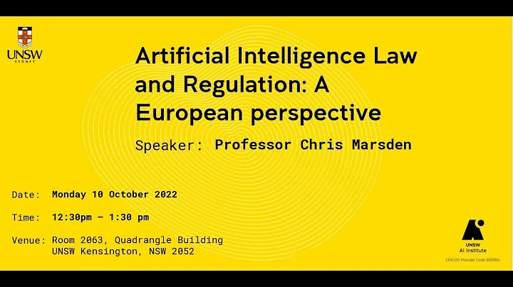 Artificial Intelligence Law and Regulation: A Euro...