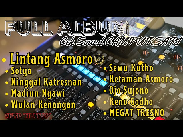 THE BEST CEK SOUND FULL ALBUM CAMPURSARI ! Lintang Asmoro - Sotya - Ninggal Katresnan - Megat Tresno class=