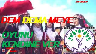 DEM DEMA MEYE. SANDIKLARDA KENDINIZI SEÇİN#yerel#seçim2024 #dem #demirtaş #K