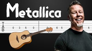 Lux Eterna - Metallica Guitar Tutorial, Guitar Tabs, Guitar Lesson