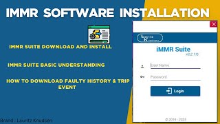 How to download and install iMMR (Lauritz Knudsen) suite software. How to download and install iMMR (Lauritz Knudsen) suite software.