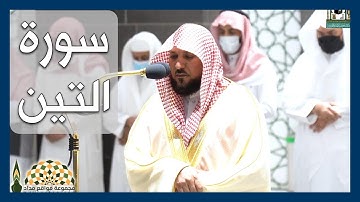 تلاوة نديّة لسورة التين لفضيلة الشيخ د.ماهر المعيقلي، من صلاة المغرب 17 شعبان 1443هـ