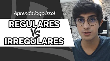 O que é um verbo regular em inglês?