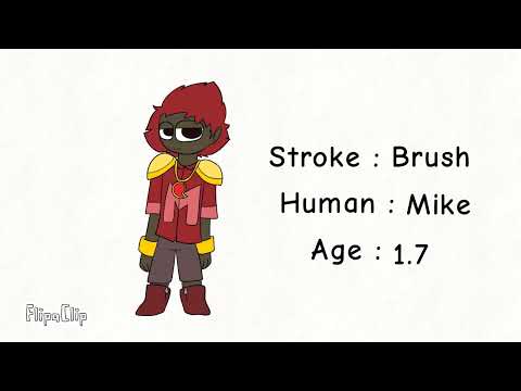 Human alphabet lore and strokes,Human name and ages!