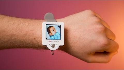 Watch your baby on this baby watch.