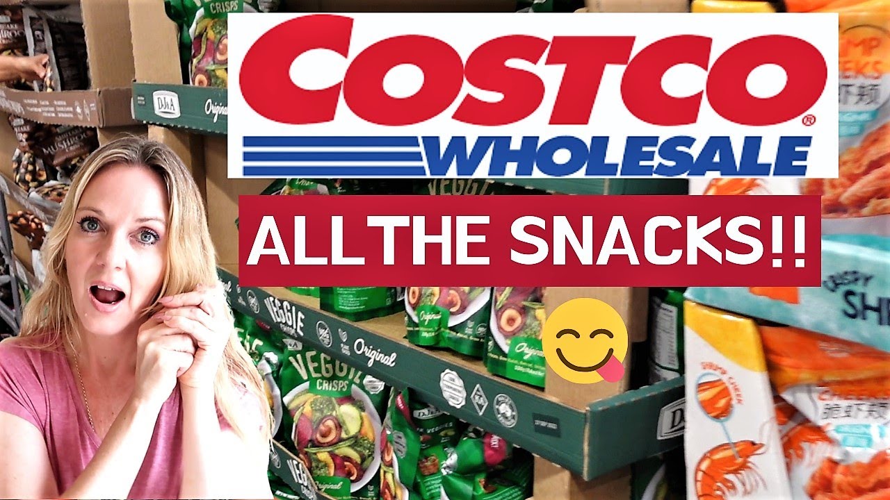 Costco Snacks The Entire Section Instore Shop With Me And All Prices Youtube