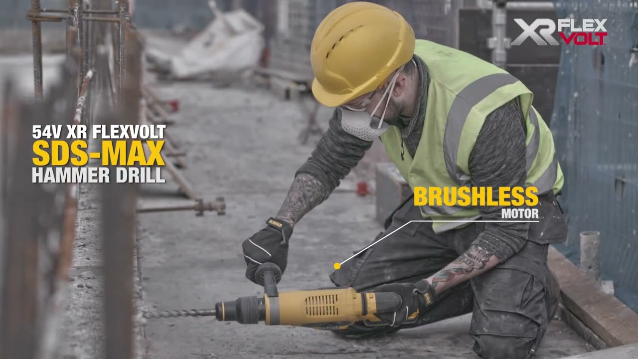 DEWALT DCH323NT-XJ Perforateur SDS-plus XR FLEXVOLT 54V Brushless