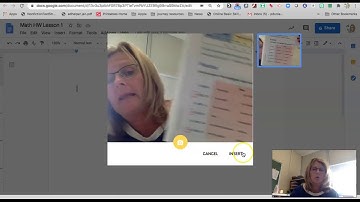 How to insert image from camera into google doc