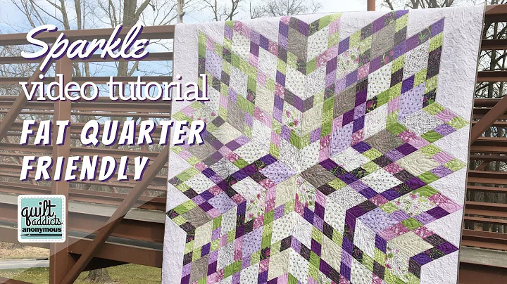 Fat Quarter-Friendly Star Quilt with NO Y-Seams! S...