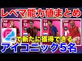 ポイントで新たに獲得できるアイコニック5名のレベマ能力値まとめ!おすすめも紹介【ウイイレアプリ2021】
