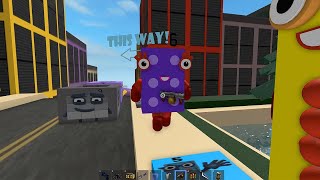 Numberblock Six On Slides Numberblocksnumberblocks Roblox Game