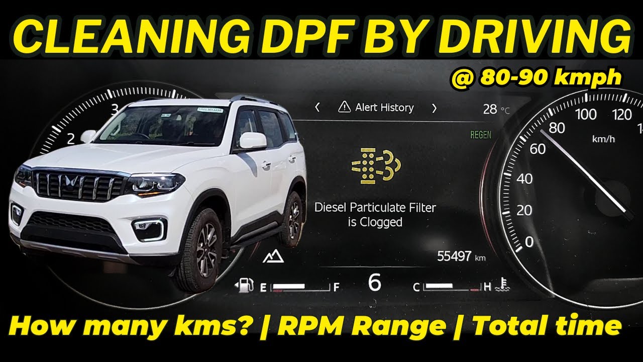 Я очистил сажевый фильтр, проехав 90 км/ч | Сколько времени это займёт? Mahindra mHawk 2.2 Diesel