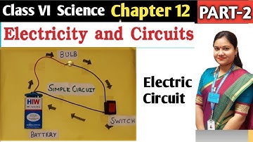 Electricity and Circuits Chapter 12 Class 6 Science Part 2 | Electric Circuit Explained | NCERT CBSE