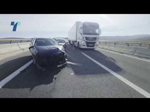 Осум возила во верижен судир на автопатот Штип–Скопје, се истражуваат причините