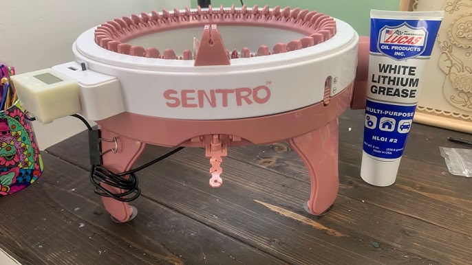 Sentro 48 pin knitting machine overview & attaching a digital row