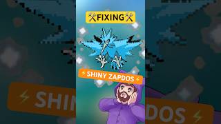 Shiny Zapdos Barely Changes… So I Fixed It⚡