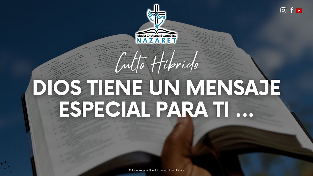 En vivo - Dios tiene un mensaje especial para ti - YouTube