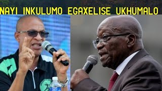 Wehlelwe ibhadi u Khumalo bevundulula inkulumo ayenza ngo Zuma ephikisana nakusho manje nge MK