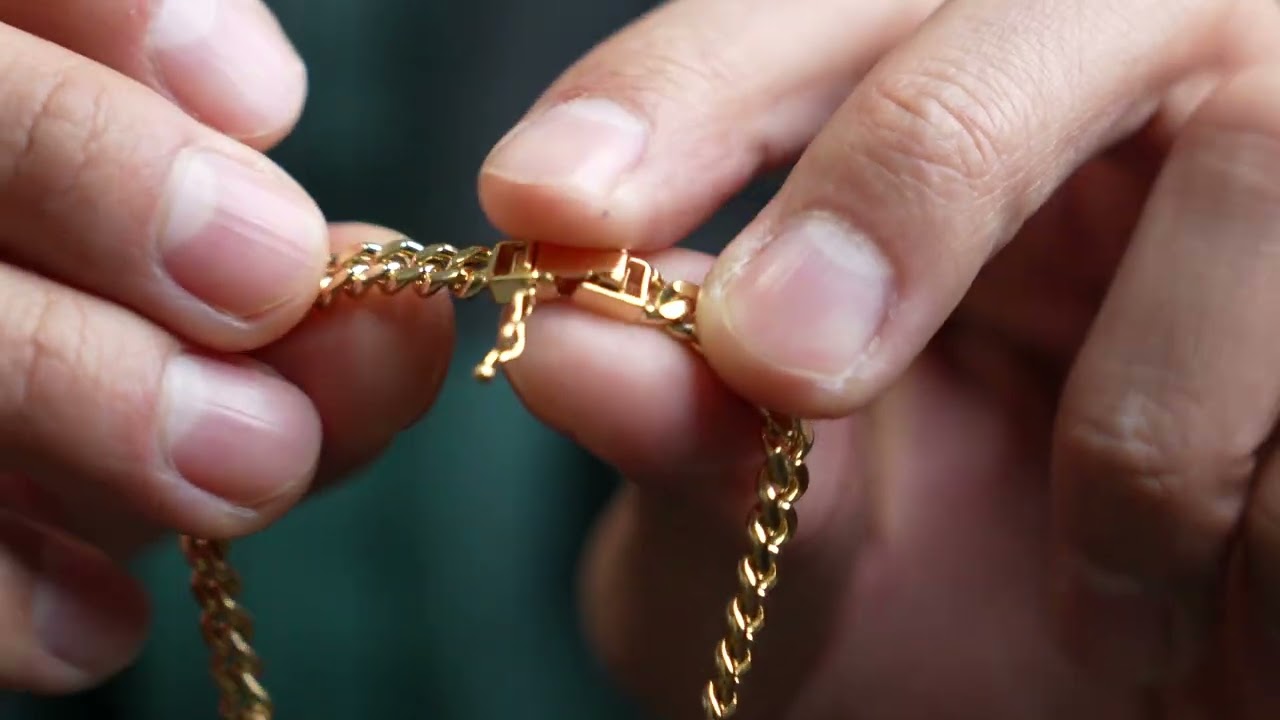 ゴールド喜平の付け方