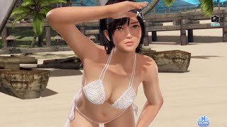 DEAD OR ALIVE Xtreme Venus Vacation (DOAXVV) - Nagisa taking a sunbath