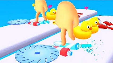 Crushy Fingers- All Levels Walkthrough Gameplay Trailer Android İos NEW LEVELS!!