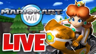Worldwides And Custom Tracks | Mario Kart Wii Online With Viewers​