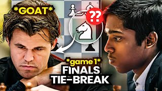 Magnus is called GOD of ENDGAME for a Reason | Pragg vs Carlsen | World Cup 2023 Finals