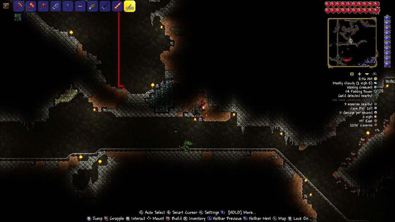 Fun in the wall (Terraria) YouTube