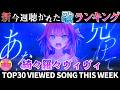 【vivi】ホロライブ歌ってみた週間ランキング viewed cover song week 2026/3/27～4/3【1年期間/1year 】【hololive】