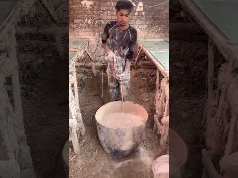 Making of gypsum