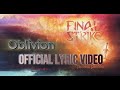Final strike  oblivion official lyric