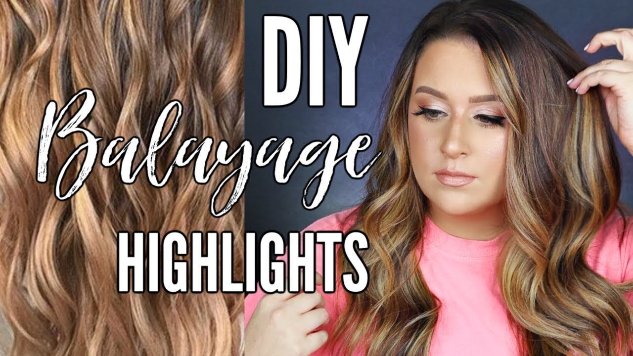 Diy Balayage Highlights At Home Hair Painting Tutorial Hair Cynthia Blog